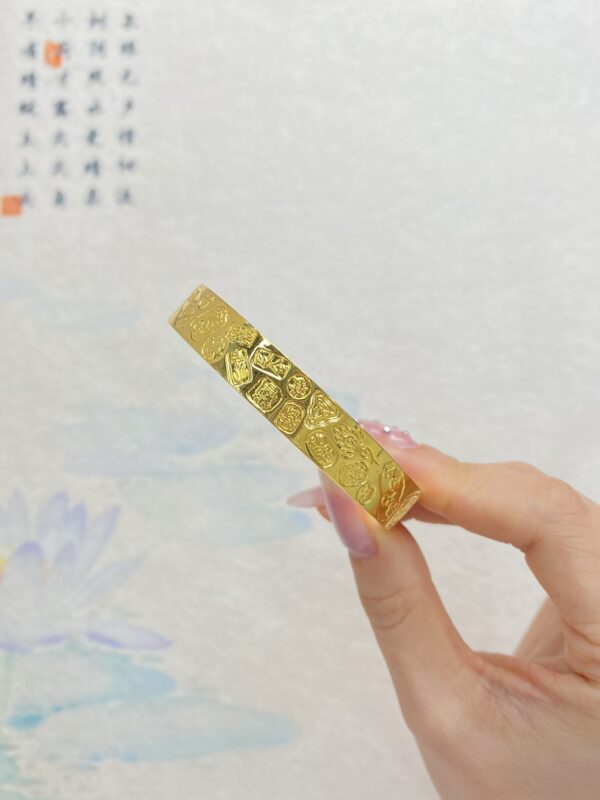 吉言手镯(寬)：圖片 3
