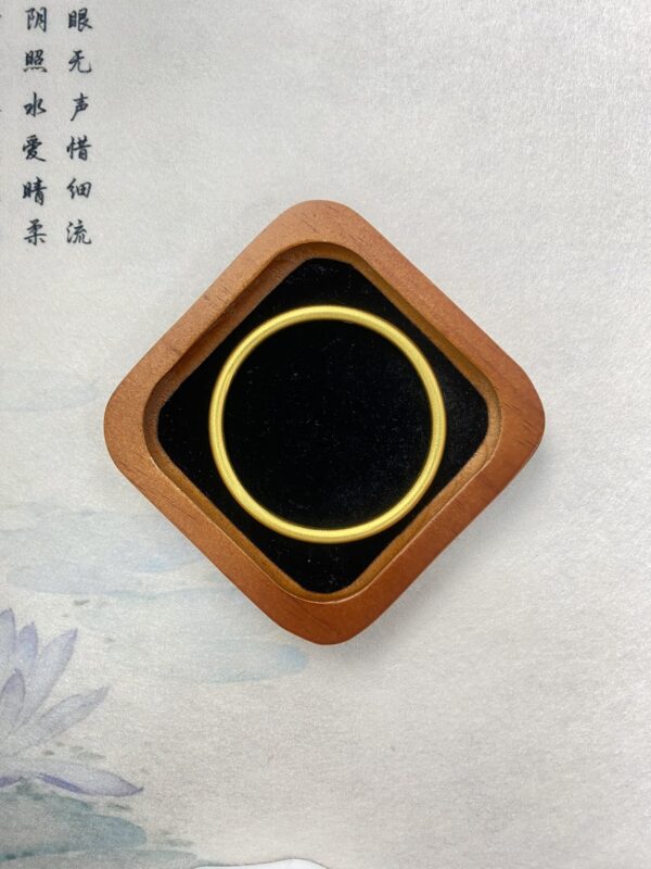 古法素圈手鐲：圖片 2