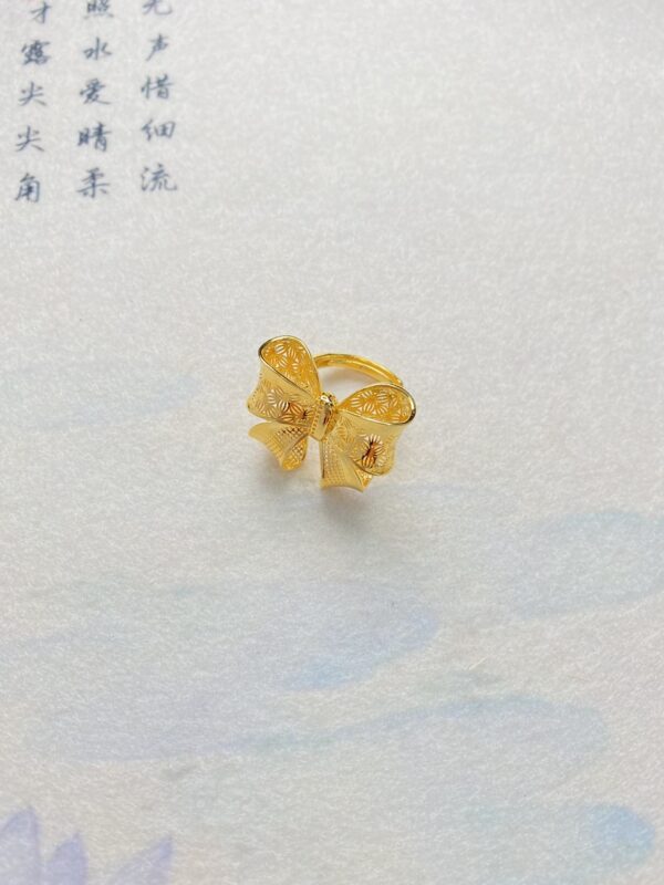 蝴蝶結戒指：圖片 7